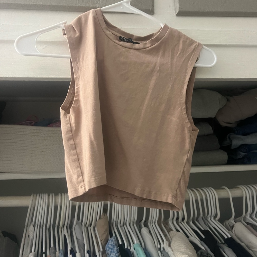 never worn zara top